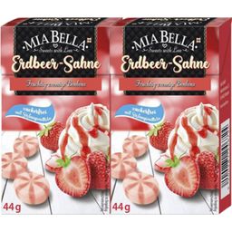 Aardbeien Roomsnoepjes (Verpakking van 2) - 88 g