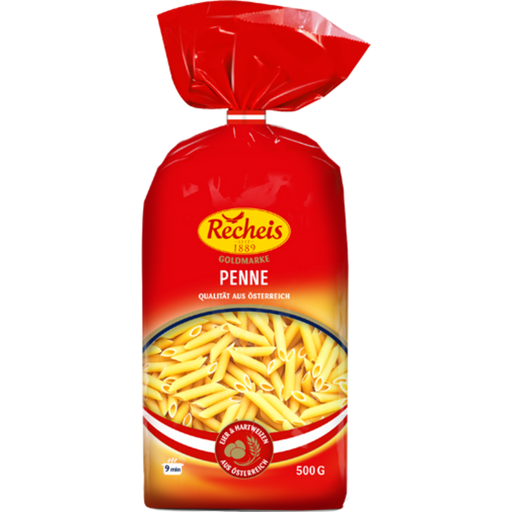 Recheis Pasta de huevo Goldmarke - Penne Rigate - 500 g