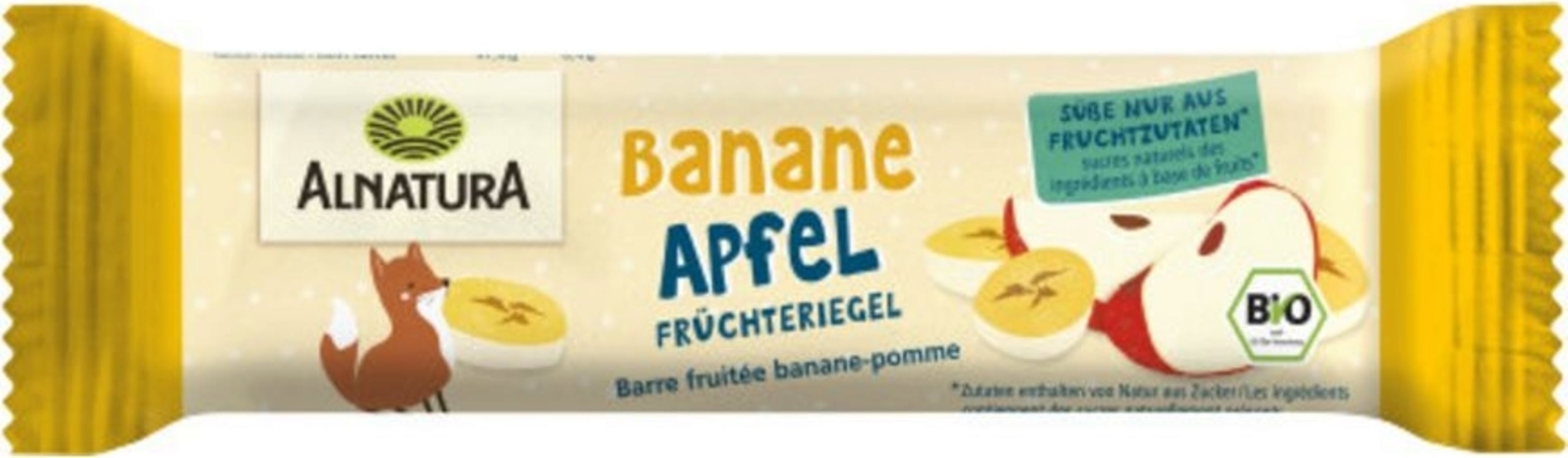 Alnatura Barretta di Frutta Bio - Banana e Mela