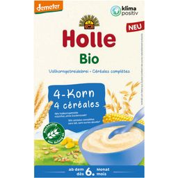 Bouillie Bio Demeter aux Céréales Complètes - 4 Céréales - 250 g