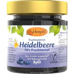 Birkengold Fruchtaufstrich Heidelbeere - 200 g