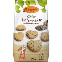 Birkengold Chia Oatmeal cookies - 125 g