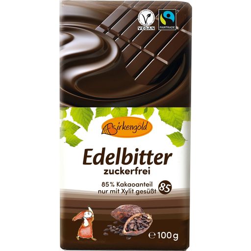 Birkengold Schokolade Edelbitter - 100 g
