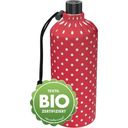 Emil – die Flasche® Bottle - Organic Red Polka Dots - 0.3 L Oval Shape