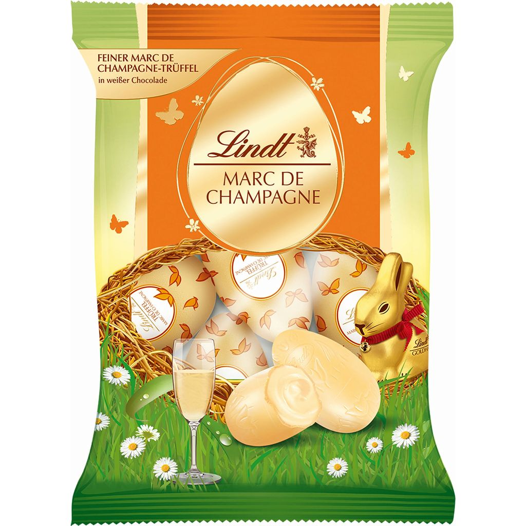 Lindt Marc de Champagne Eggs, 90 g - Piccantino Online Shop International