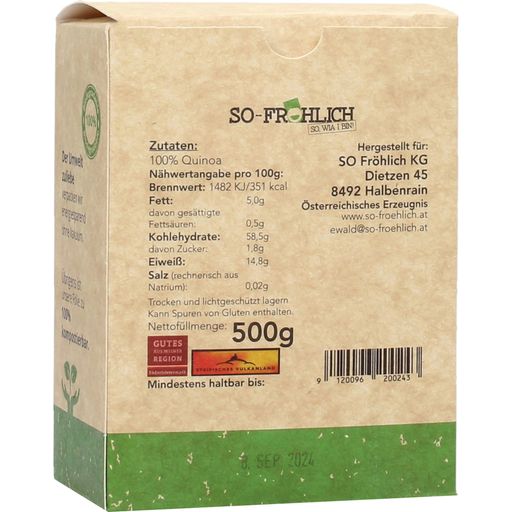 SO Fröhlich Kvinoja - 500 g