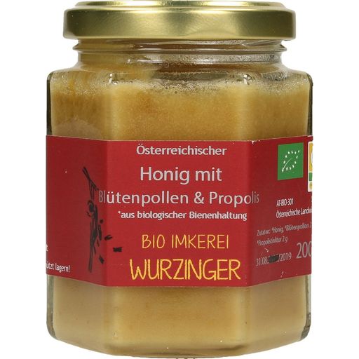 Honig Wurzinger Miele Bio con Polline e Propoli - 200 g