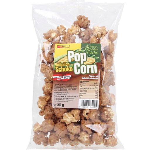 Naturprodukte Fuchs Popcorn Vollmilchschoko - 80 g