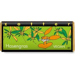 Zotter Chocolate Organic Bunny Grass, Vegan