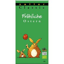 Zotter Schokolade Organic Classic - Happy Easter
