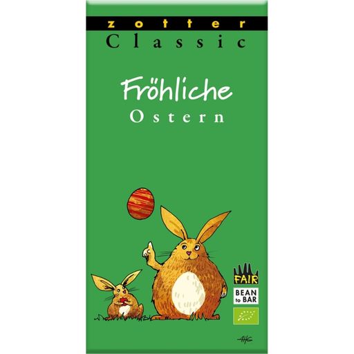 Zotter Chocolate Organic Classic - Happy Easter - 70 g