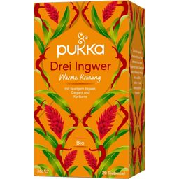 Pukka Three Ginger Organic Herbal Tea - 20 szt.