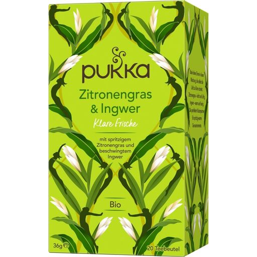 Pukka Lemongrass & Ginger Organic Herbal Tea - 20 ks
