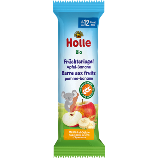 Holle Barre Bio aux Fruits - Pomme & Banane - 25 g