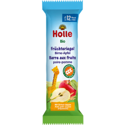 Holle Barre Bio aux Fruits - Poire & Pomme - 25 g