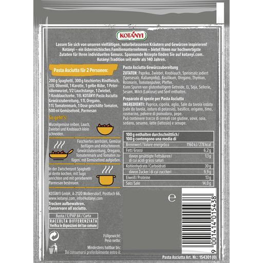 KOTÁNYI Pasta Asciutta Spice - 23 g