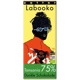 Zotter Chocolate 75% Tansania Labooko