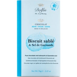 Dolfin Dark Chocolate - Shortbread & Fleur de Sel