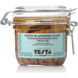 Sicilia IGP sardelové filety v bio extra panenském olivovém oleji - 240 g
