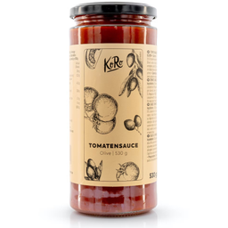 KoRo Salsa de Tomate con Aceitunas - 530 g