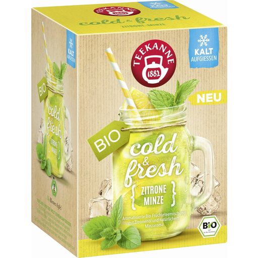 TEEKANNE Cold & Fresh Bio limona-meta - 41 g