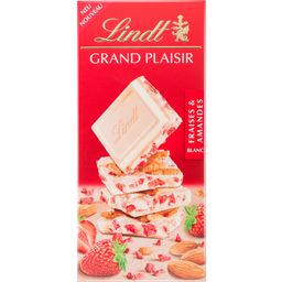 Grand Plaisir - Cioccolato Bianco, Mandorle e Fragole - 150 g