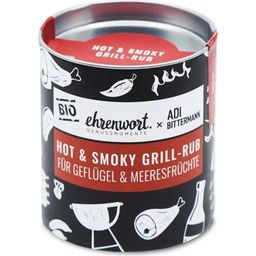 Hot & Smoky Grill Rub - Mezcla de Especias Bio para Carnes de Ave y Marisco