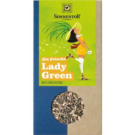 Sonnentor Organic Refreshing Lady Green Tea - 90 g