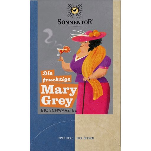 Sonnentor Bio čaj ovocná Mary Grey - 18 dvoukomorových sáčků