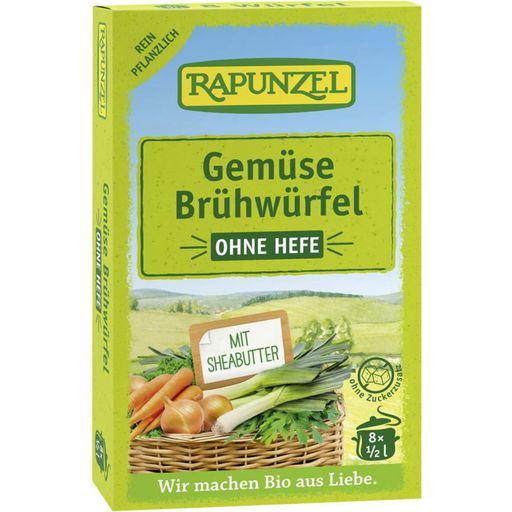 Organic Vegetable Bouillon Cubes, without Yeast - 80 g