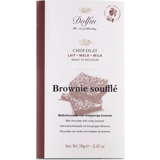 Dolfin Milk Chocolate - Crispy Brownie