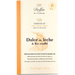 Dolfin Milk Chocolate - Milk Caramel & Puffed Rice