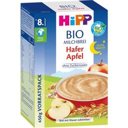 Bio-Milchbrei Gute Nacht Hafer-Apfel Vorratspackung