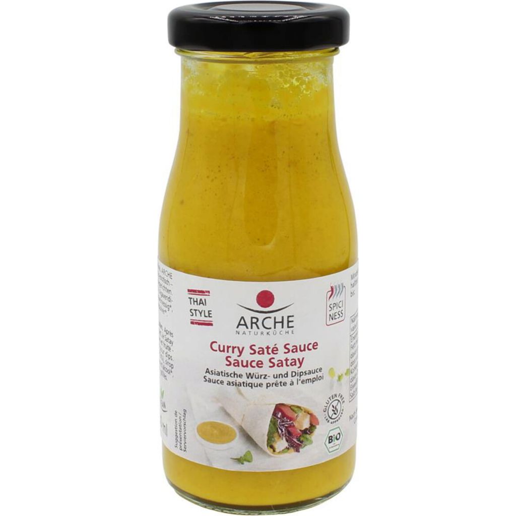 Arche Naturk che Organic Curry Satay Sauce 130 ml Piccantino