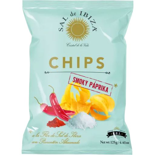 Sal de Ibiza Chips Smoky Paprika - 125 g