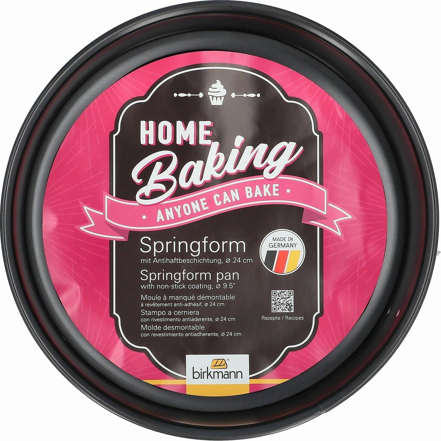 Birkmann Home Baking - Molde Redondo Desmontable - 24 cm