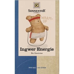 Sonnentor Organic Ginger Energy Tea - 18 double chamber teabags