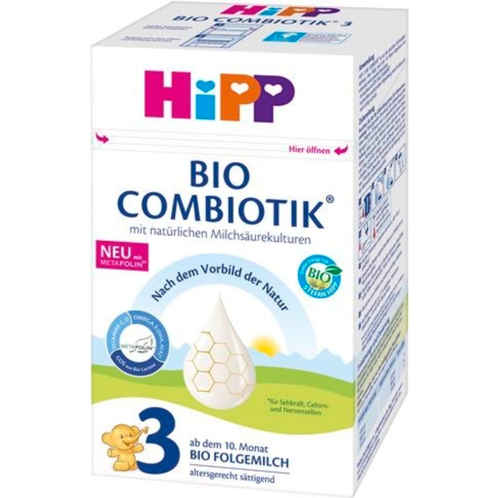 HIPP BIO 粉ミルク 600g×3箱 HiPP Biologische Opvolgzuigelingenvoeding op Basis van Koemelk