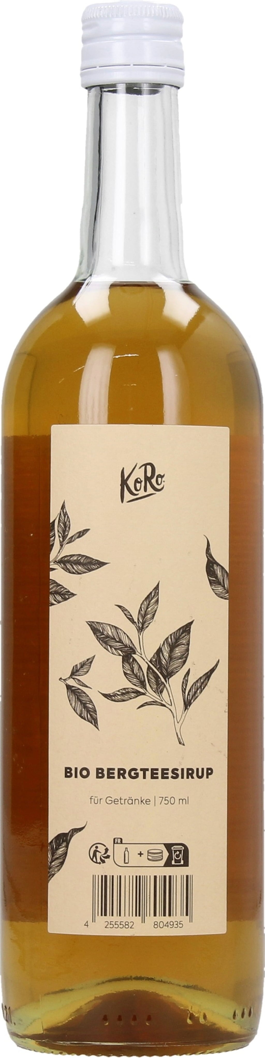 KoRo Sirop de Thé des Montagnes Bio