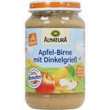 Organic Baby Food Jar - Apple & Pear with Spelt Semolina