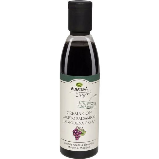 Alnatura Origin Crema con Vinagre Balsámico de Módena Ecológico IGP 250 ml Piccantino