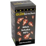 Zotter Schokolade Bio žárovky z 40% mléčné čokolády