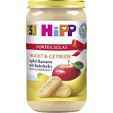 HiPP Bio jablka a banány s dětskými keksy