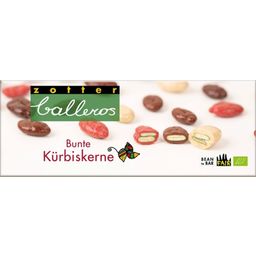 Zotter Schokoladen Bio Balleros "Bunte Kürbiskerne"
