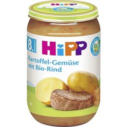 Organic Baby Food Jar - Potatoes & Vegetables with Beef - 220 g