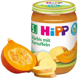 HiPP Bio otroška hrana - buča s krompirjem - 190 g