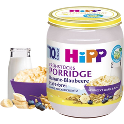 Porridge Bio - Banana e Mirtillo con Avena - 160 g