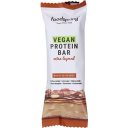 Vegan Protein Bar Extra Layered, Roasted Peanut - 45 g