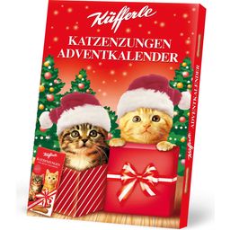 Küfferle Adventskalender Chocolade Kattentongen - 100 g