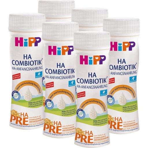 PRE HA Combiotik® Hydrolisierte Anfangsnahrung, trinkfertig - 6 Stück